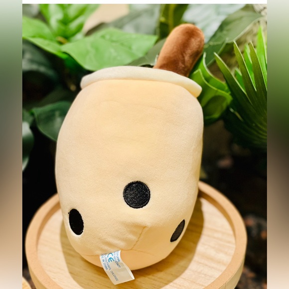 Boba Milk Tea Soft Plush/ Stuffy Light beige/ Tan Color - Picture 6 of 9
